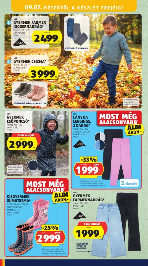 ALDI akciós újság