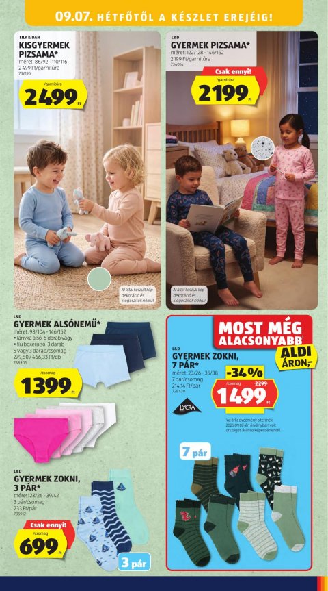 ALDI akciós újság