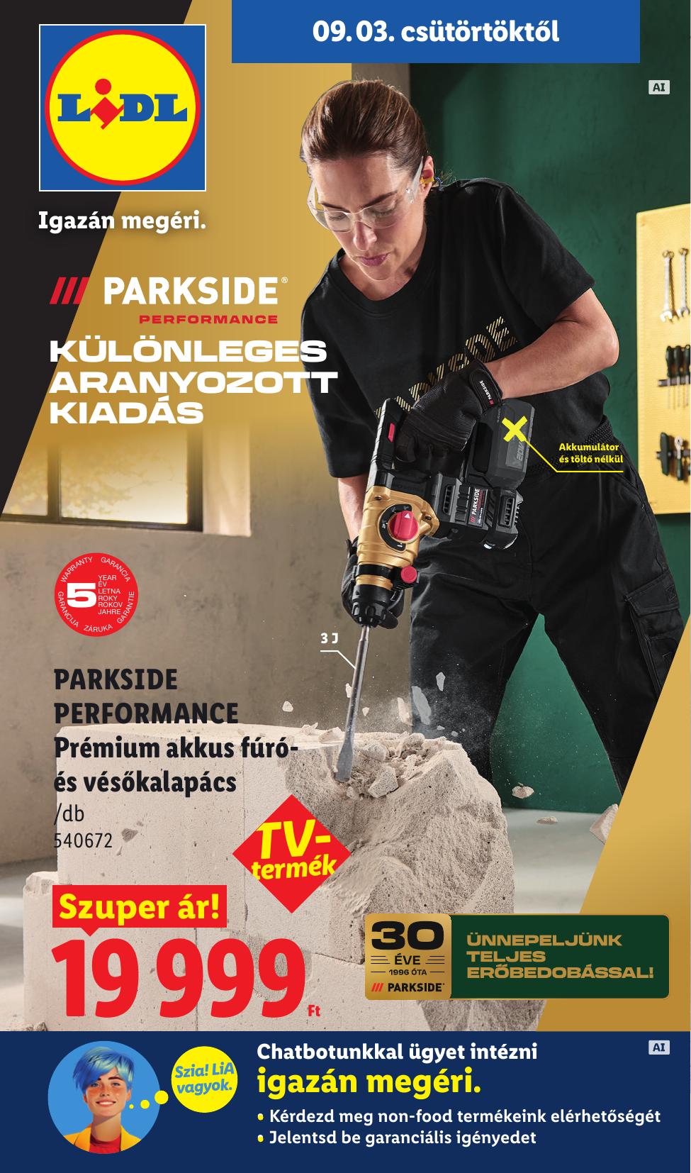 LIDL Nonfood akciós újság od 3. 9. 2026 do 3. 9. 2026