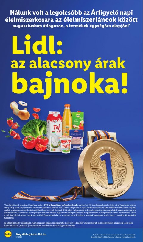 LIDL akciós újság