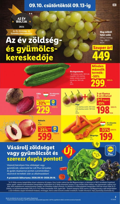 LIDL akciós újság
