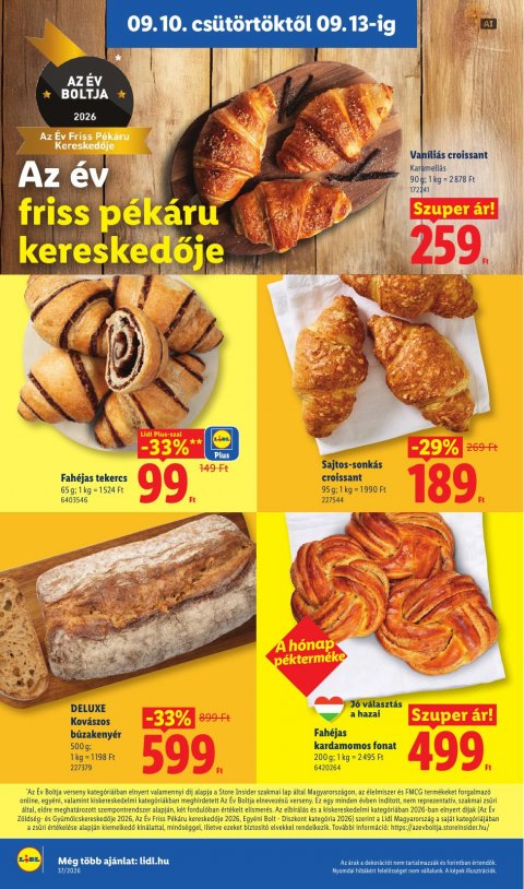 LIDL akciós újság