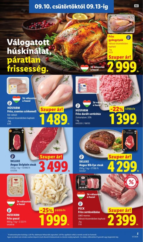 LIDL akciós újság