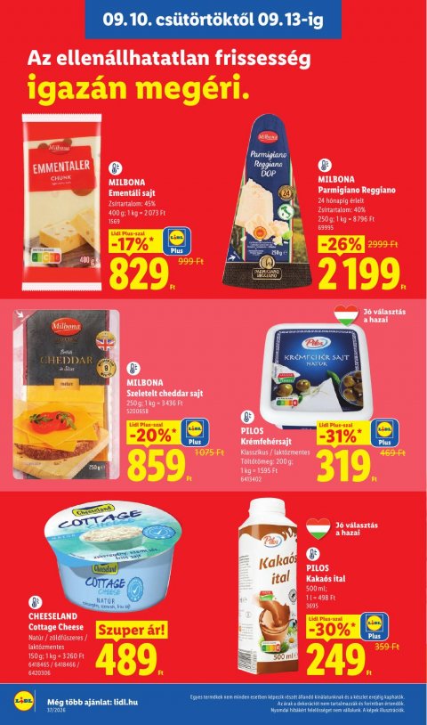 LIDL akciós újság