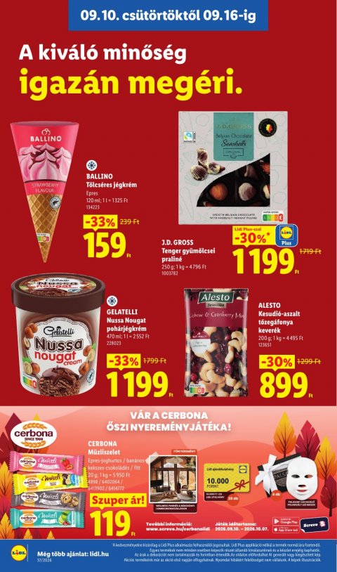 LIDL akciós újság