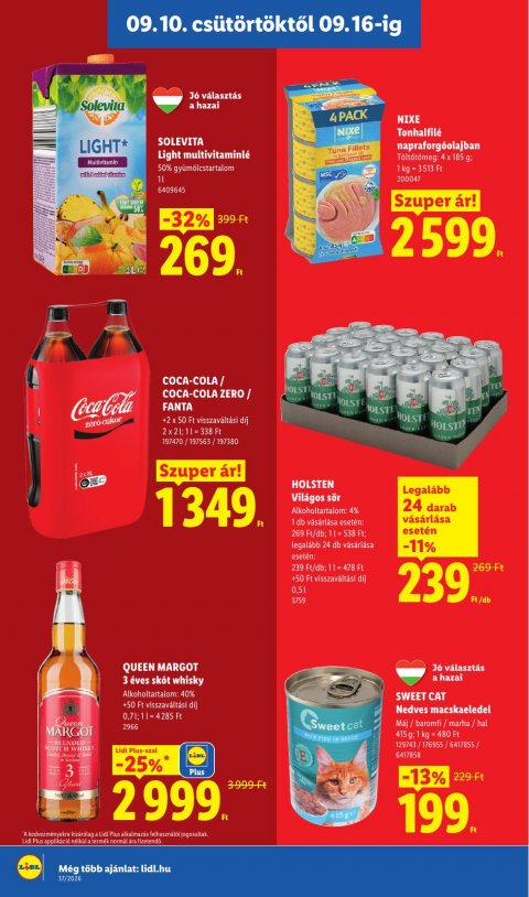 LIDL akciós újság