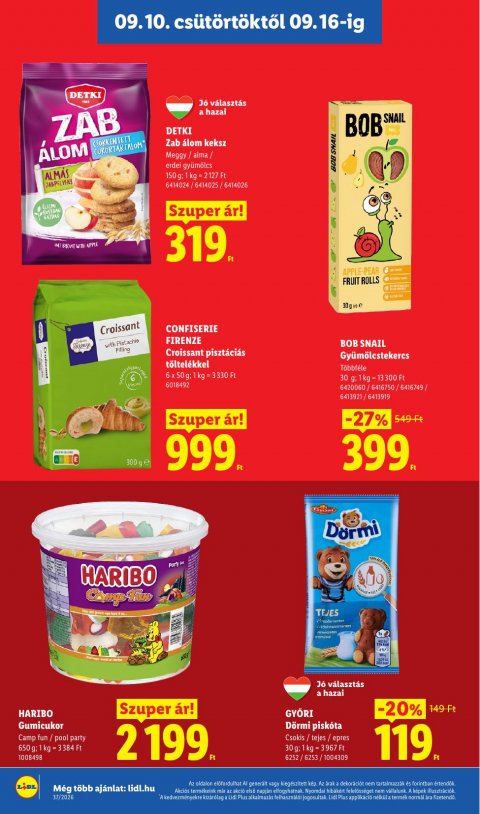 LIDL akciós újság