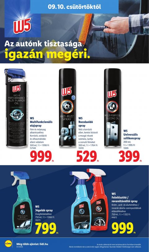 LIDL akciós újság