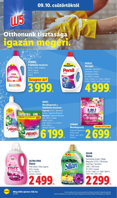 LIDL akciós újság