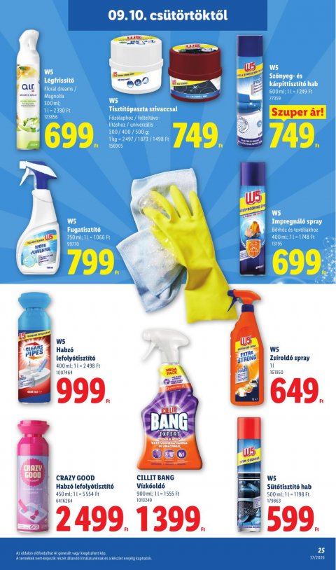 LIDL akciós újság