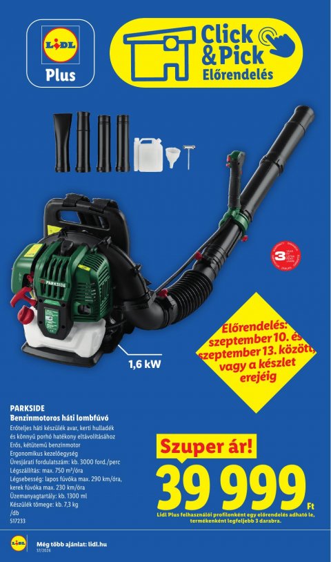 LIDL akciós újság