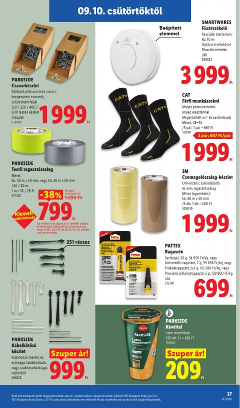 LIDL akciós újság