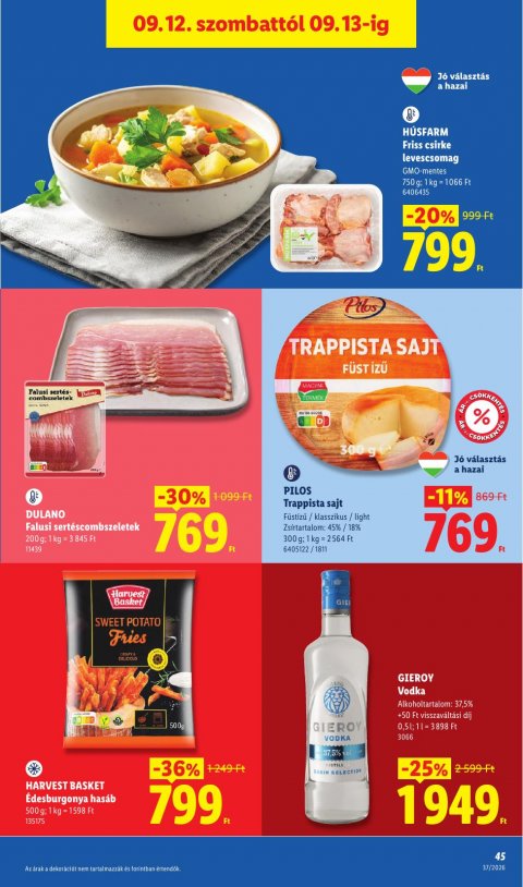 LIDL akciós újság