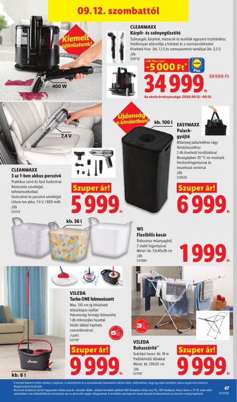 LIDL akciós újság