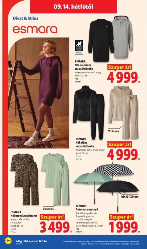 LIDL akciós újság