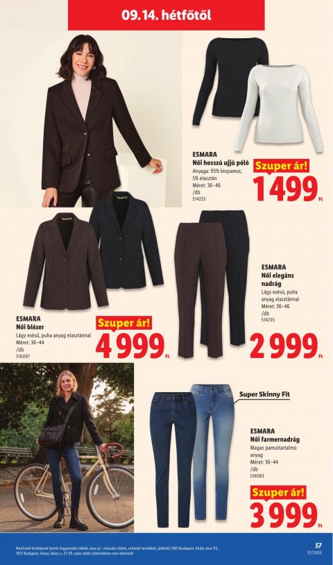 LIDL akciós újság