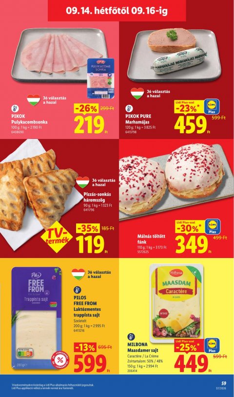 LIDL akciós újság