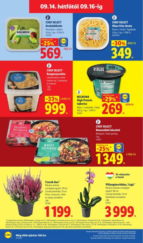 LIDL akciós újság