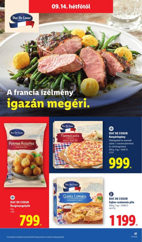 LIDL akciós újság