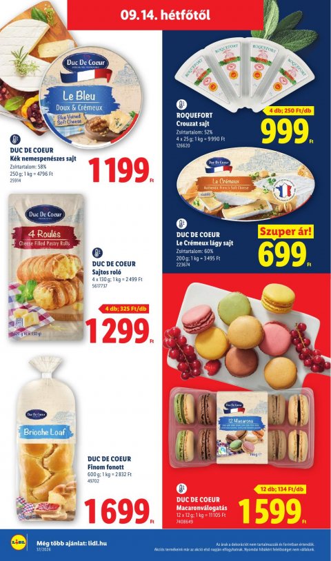 LIDL akciós újság