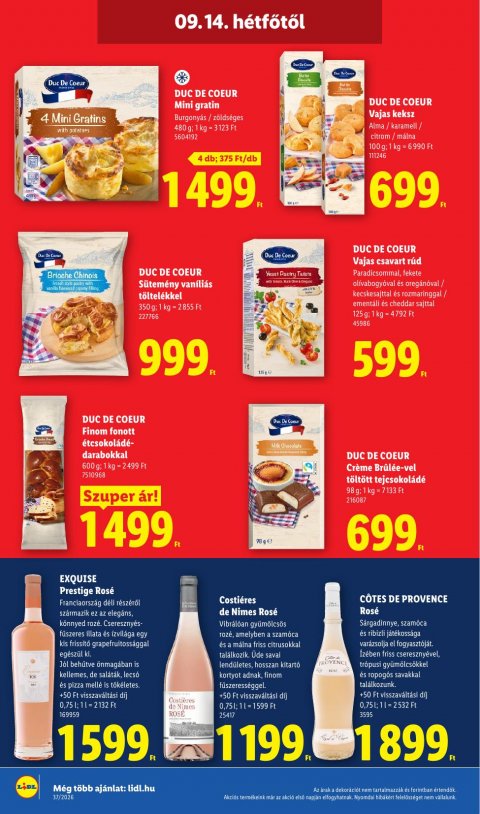 LIDL akciós újság