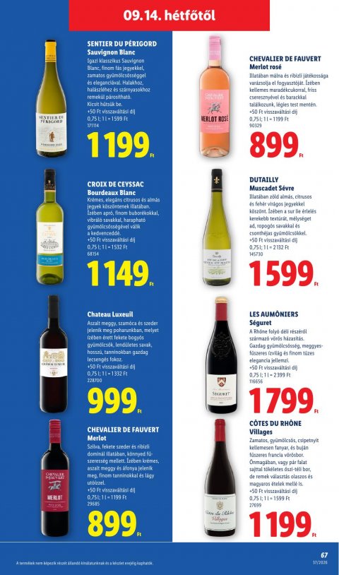 LIDL akciós újság