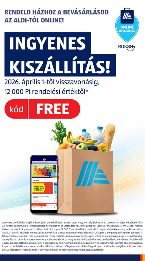 ALDI akciós újság