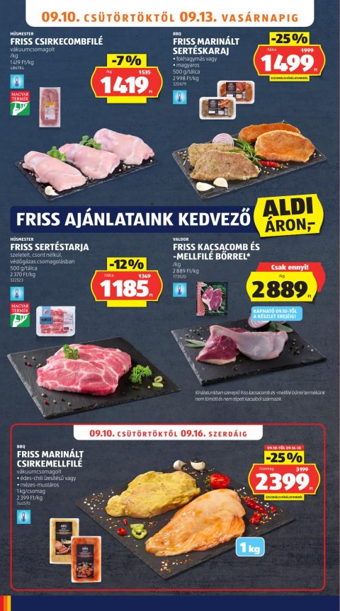 ALDI akciós újság
