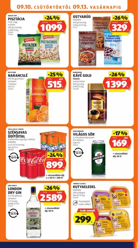 ALDI akciós újság