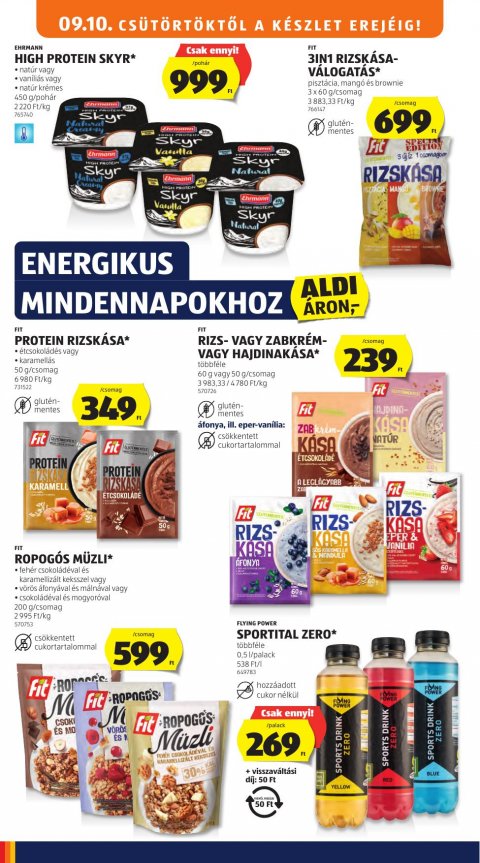 ALDI akciós újság