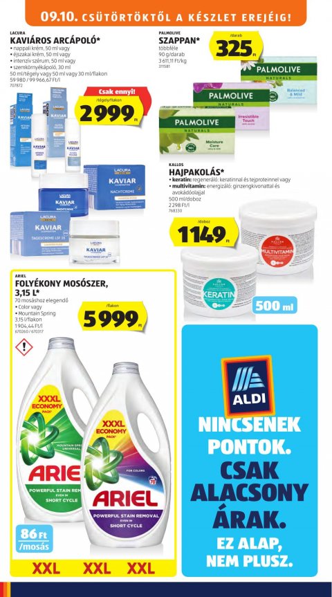 ALDI akciós újság