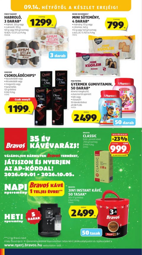 ALDI akciós újság