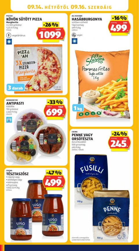 ALDI akciós újság