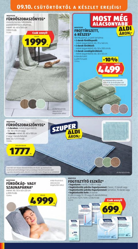 ALDI akciós újság