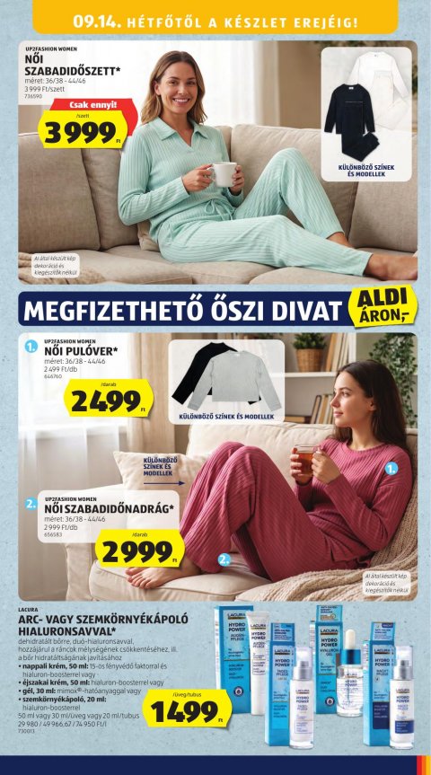 ALDI akciós újság