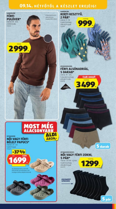 ALDI akciós újság