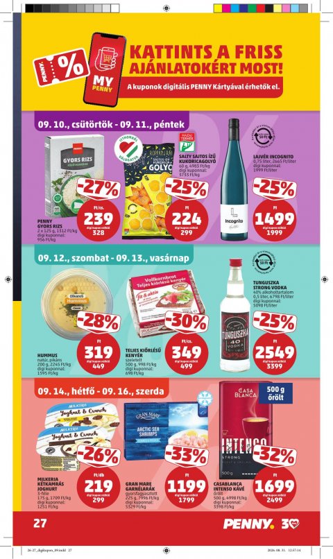 PENNY akciós újság