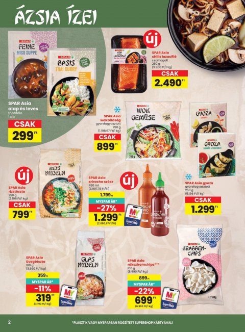 SPAR akciós újság