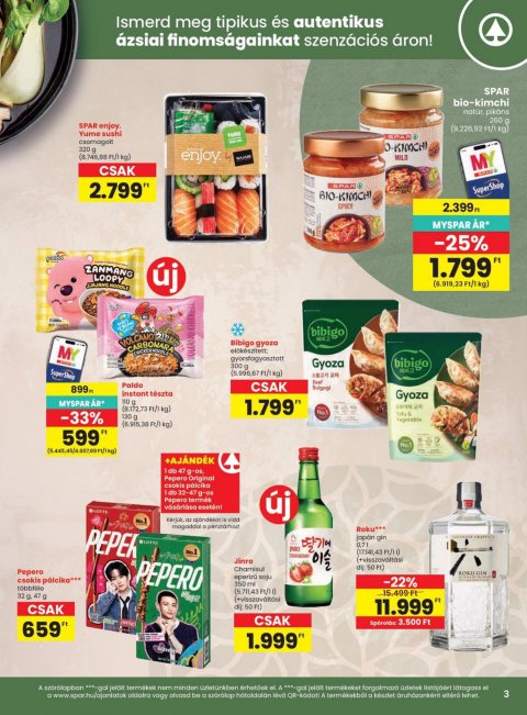 SPAR akciós újság