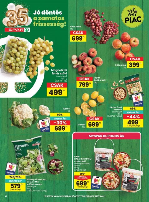 SPAR akciós újság