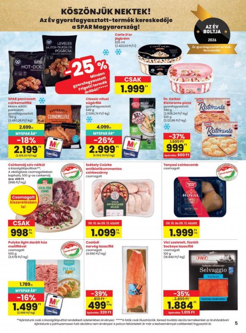 SPAR akciós újság