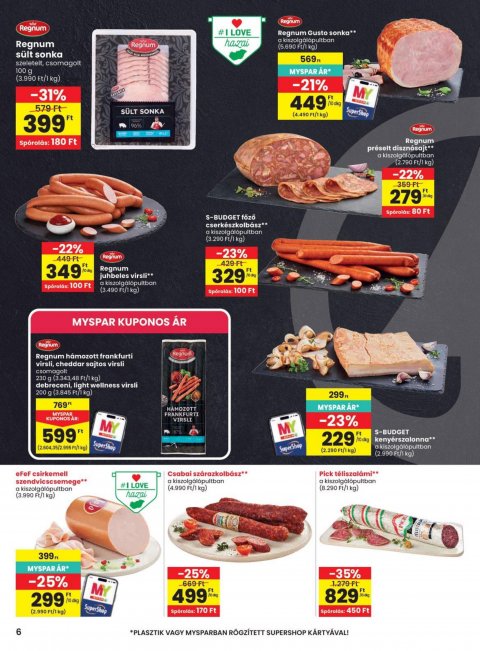 SPAR akciós újság