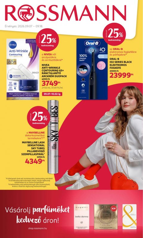 ROSSMANN akciós újság od 7. 9. 2026 do 18. 9. 2026