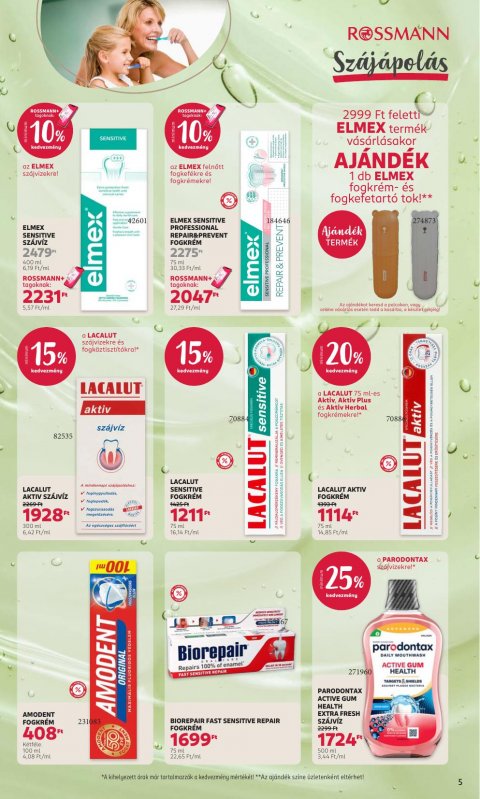 ROSSMANN akciós újság