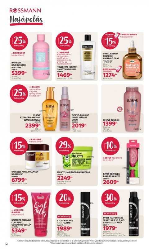 ROSSMANN akciós újság