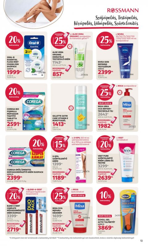 ROSSMANN akciós újság