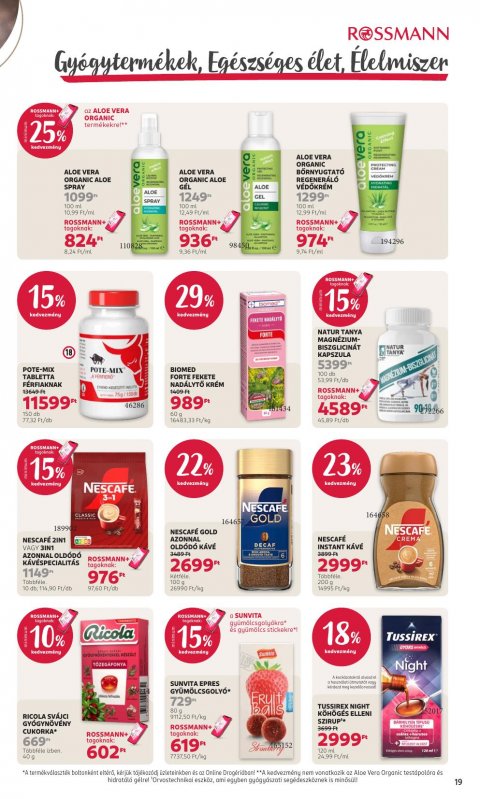 ROSSMANN akciós újság