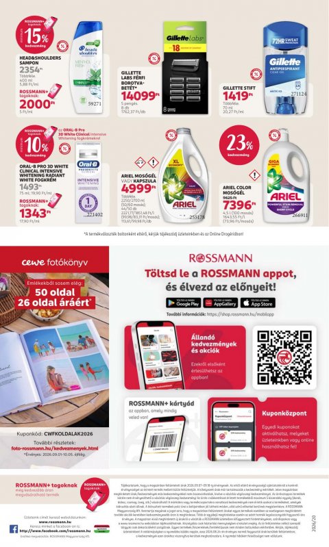 ROSSMANN akciós újság