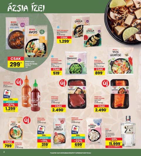 INTERSPAR akciós újság