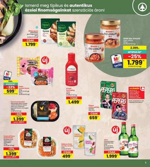 INTERSPAR akciós újság
